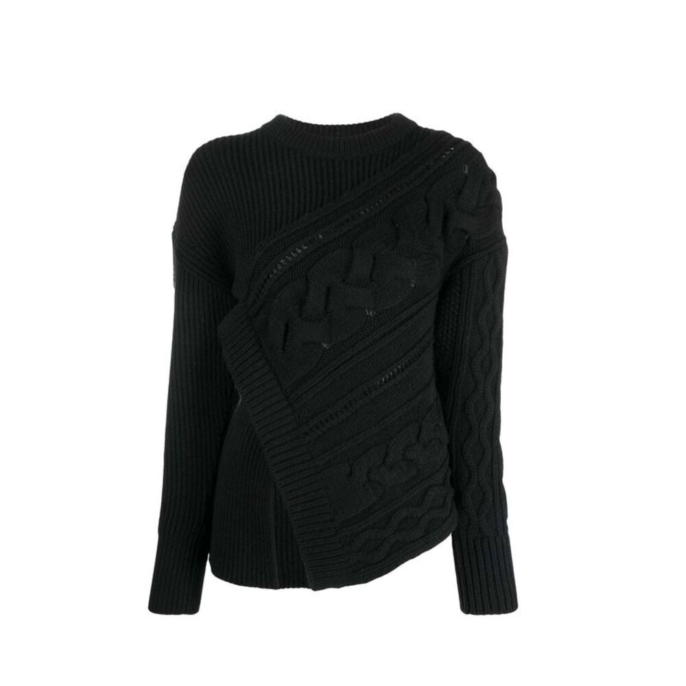 Alexander Mcqueen Asymmetric Wool Jumper Women